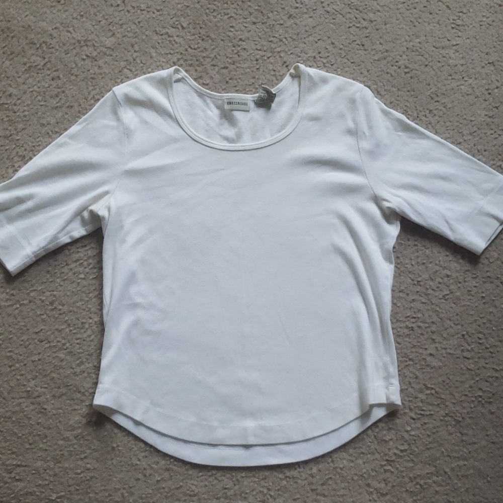 Short-Sleeve Pullover Sweater